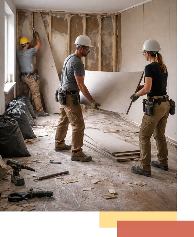 Демонтаж стеновых панелей в Торжке быстро и аккуратно