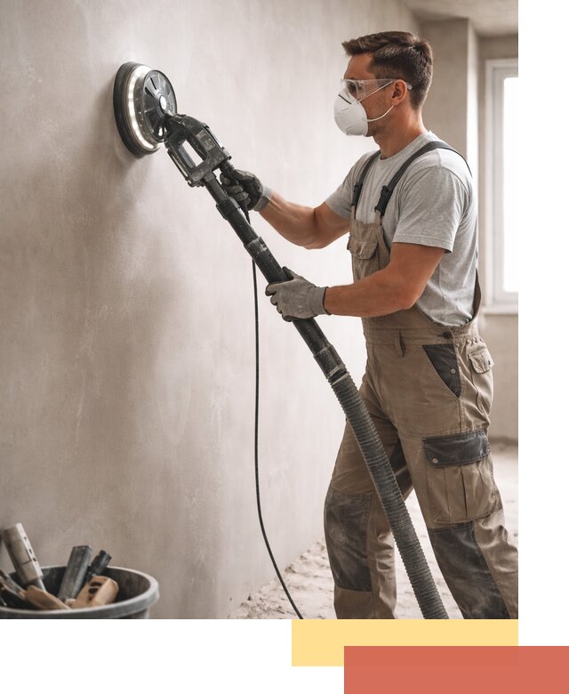 Профессиональная шлифовка стен в Торжке быстро и качественно