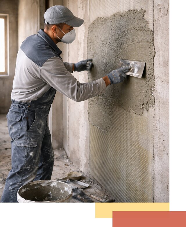 Штукатурка стен по сетке в Торжке под ключ качественно и быстро