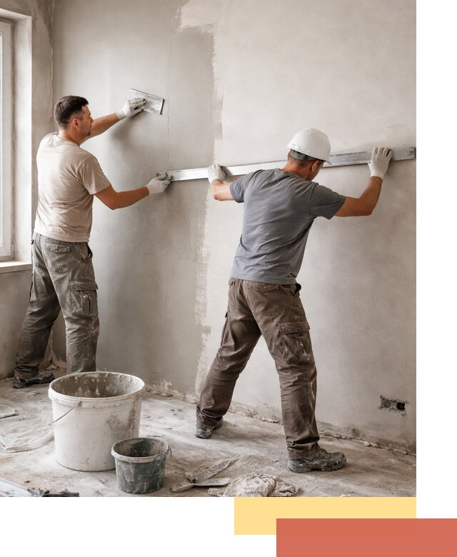 Штукатурка стен под покраску в Торжке качественно и быстро