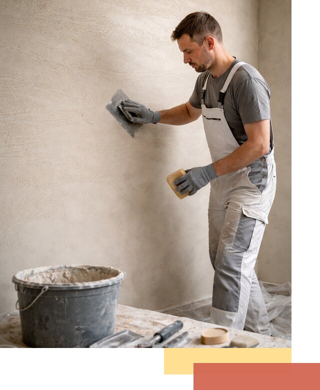 Декоративная штукатурка травертин в Торжке для стен и потолков