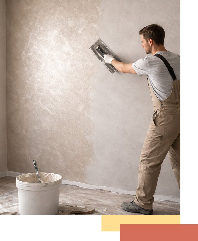 Декоративная штукатурка «Мокрый шелк» под ключ в Торжке