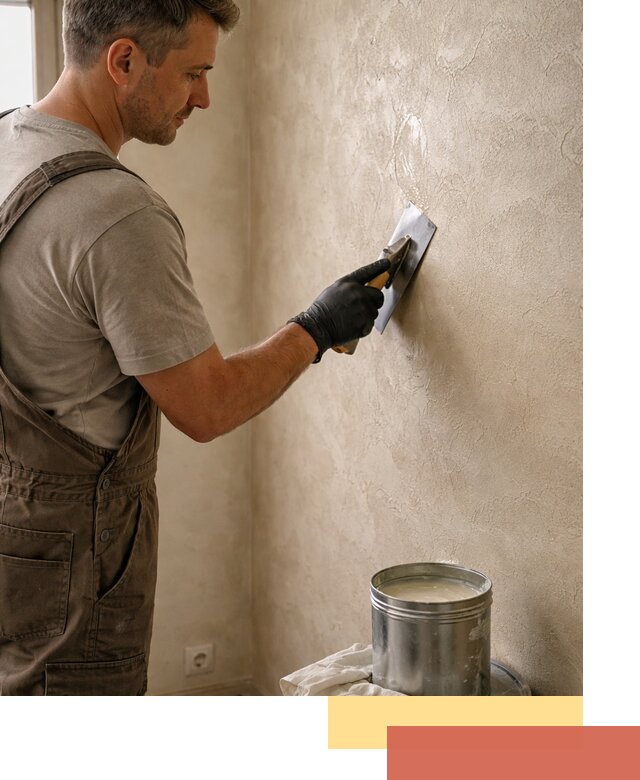 Нанесение воска на штукатурку в Торжке для защиты и блеска