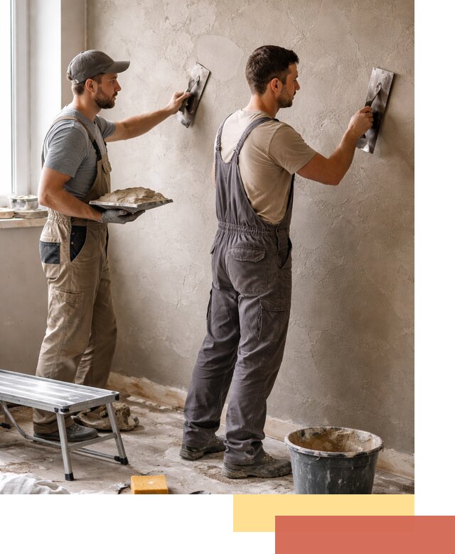 Ремонт декоративной штукатурки и восстановление фактуры в Торжке