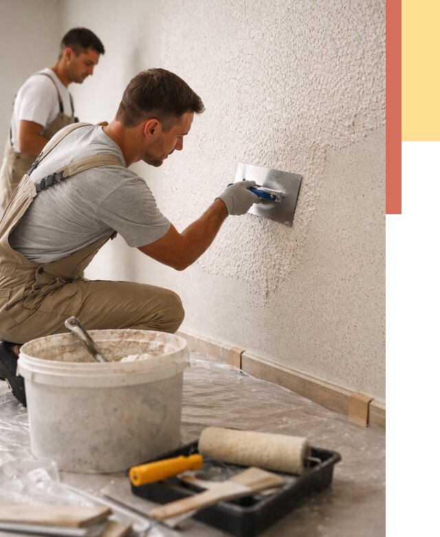 Нанесение жидких обоев в Торжке от 7668 руб./м2 — быстро и недорого | ОТДЕЛОЧНИК-Трж