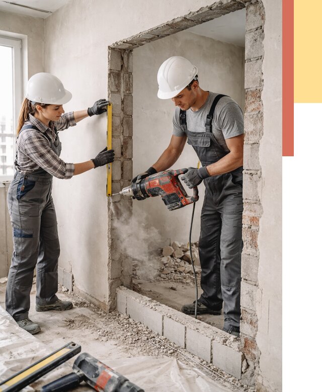 Создание проемов в стенах в Торжке от 6646 руб. — алмазная резка и расширение | ОТДЕЛОЧНИК-Трж