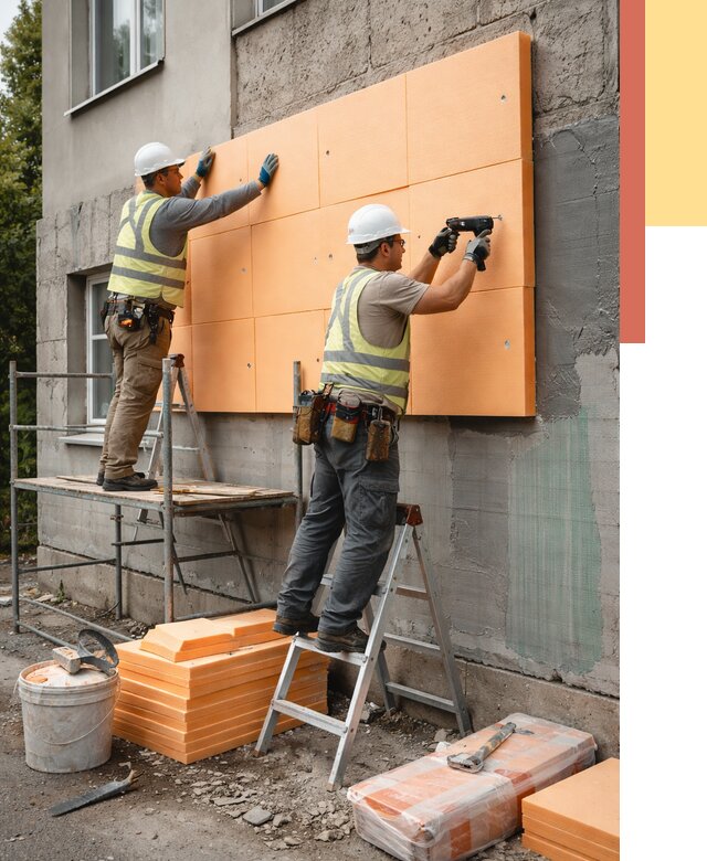Утепление стен пеноплексом в Торжке от 1891 руб./м2 — быстро и недорого | ОТДЕЛОЧНИК-Трж