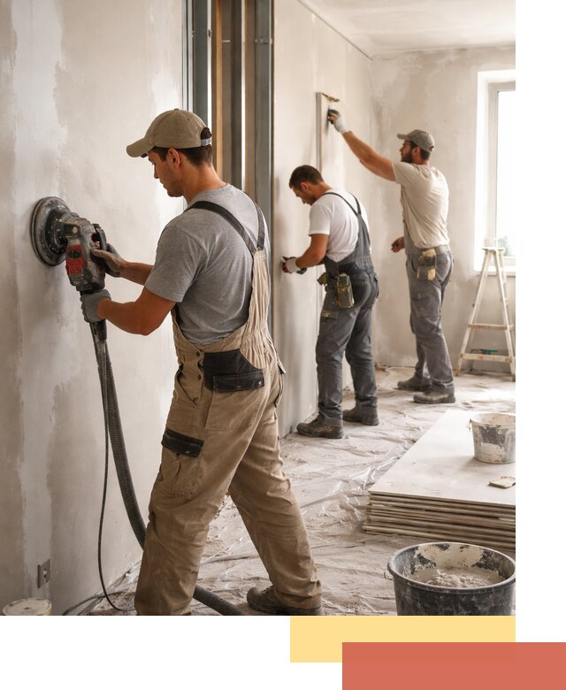 Профессиональная отделка стен в Торжке качественно и в срок