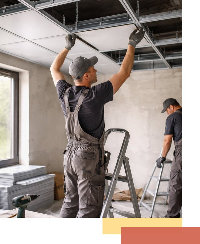 Монтаж кассетного потолка в Торжке качественно и быстро