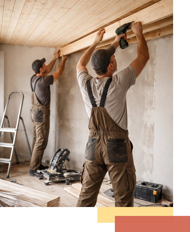 Монтаж потолка из вагонки в Торжке профессионально и аккуратно