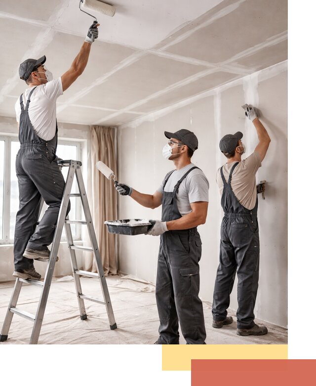 Покраска потолка из гипсокартона в Торжке качественно и недорого