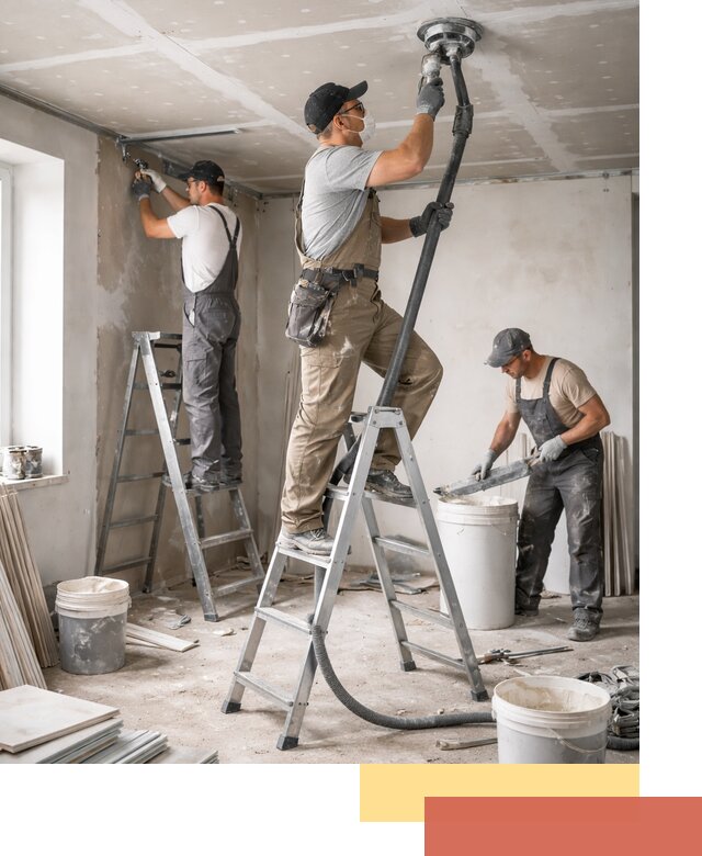 Ремонт потолка из гипсокартона в Торжке: быстрый и качественный монтаж