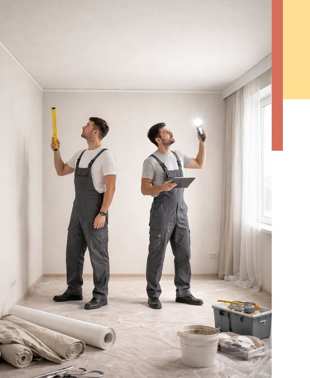 Отделка потолка в Торжке недорого от 767 руб/м2 | Услуги ОТДЕЛОЧНИК-Трж