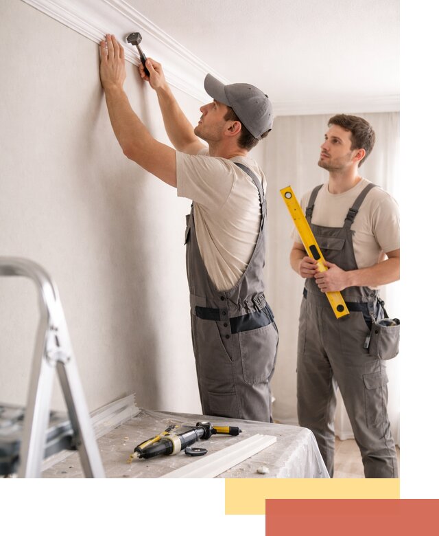 Монтаж потолочного плинтуса в Торжке качественно и быстро